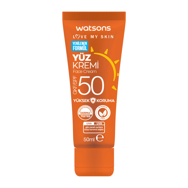 کرم ضد آفتاب بی رنگ واتسونز SPF 50 مدل UVA مناسب انواع پوست حجم 50 میلی لیتر کرم ضد آفتاب بی رنگ واتسونز SPF 50 مدل UVA مناسب انواع پوست حجم 50 میلی لیتر