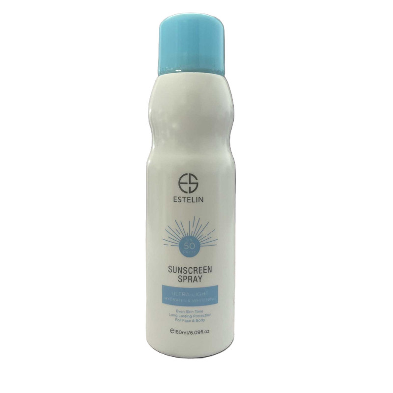 اسپری ضد آفتاب بی رنگ استیلن SPF50 مدل ULTRA محافظ UVA UVB مناسب برای انواع پوست حجم 180 میلیلیتر اسپری ضد آفتاب بی رنگ استیلن SPF50 مدل ULTRA محافظ UVA UVB مناسب برای انواع پوست حجم 180 میلیلیتر