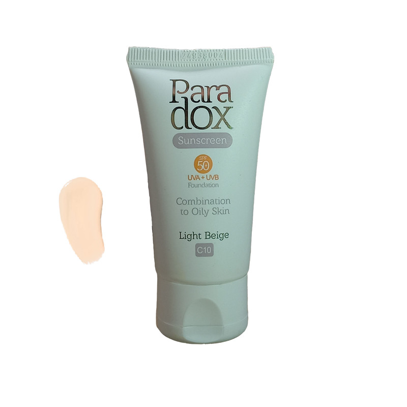 کرم ضد آفتاب رنگی پارادوکس spf50 مدل 01 مناسب پوست های مختلط و چرب حجم 40 میلی لیتر کرم ضد آفتاب رنگی پارادوکس spf50 مدل 01 مناسب پوست های مختلط و چرب حجم 40 میلی لیتر