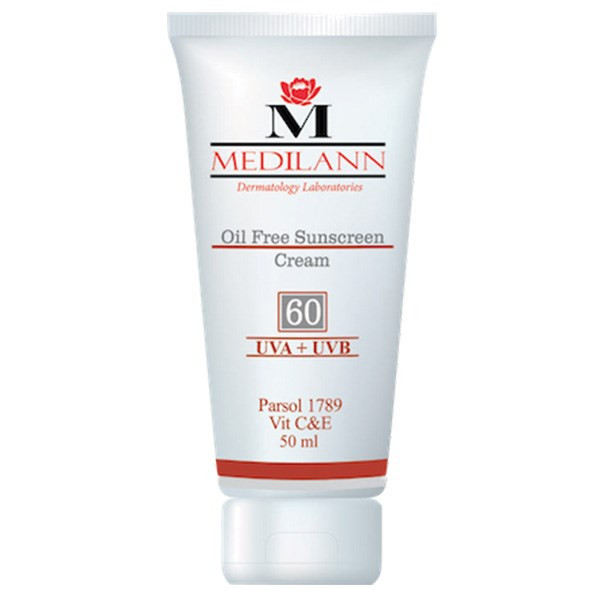 کرم ضد آفتاب رنگی مدیلن SPF60 مناسب پوست چرب حجم 50 میلی لیتر کرم ضد آفتاب رنگی مدیلن SPF60 مناسب پوست چرب حجم 50 میلی لیتر
