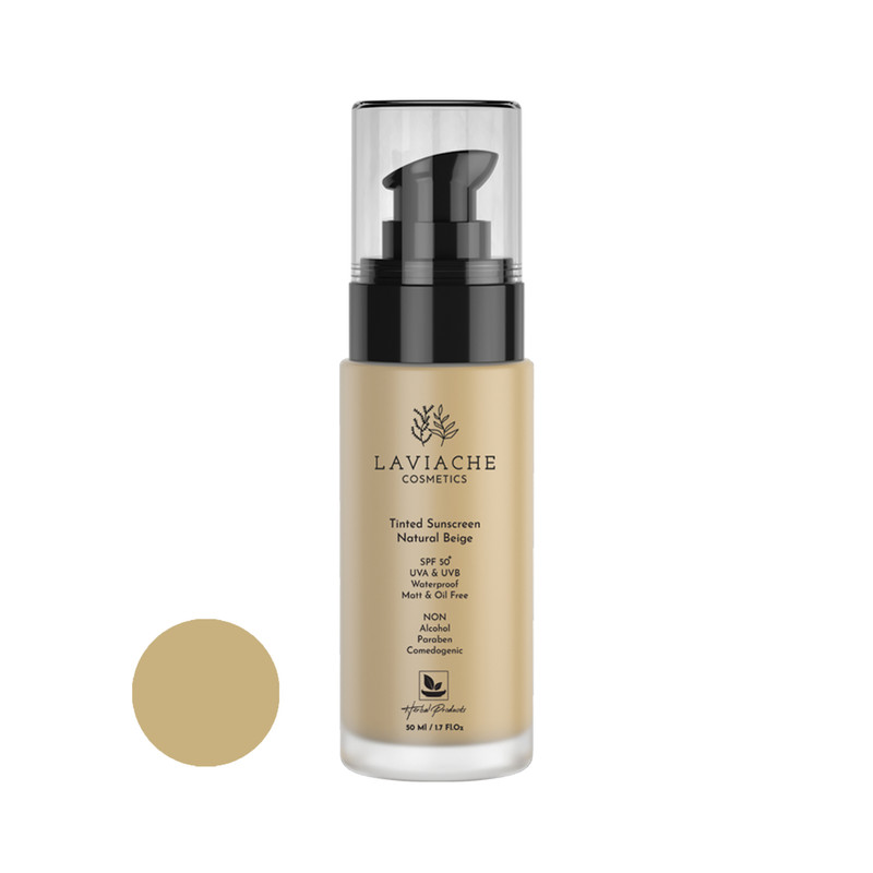 کرم ضد آفتاب رنگی لاویاچه +SPF 50 مدل ضد آب D مناسب انواع پوست حجم 50 میلیلیتر کرم ضد آفتاب رنگی لاویاچه +SPF 50 مدل ضد آب D مناسب انواع پوست حجم 50 میلیلیتر