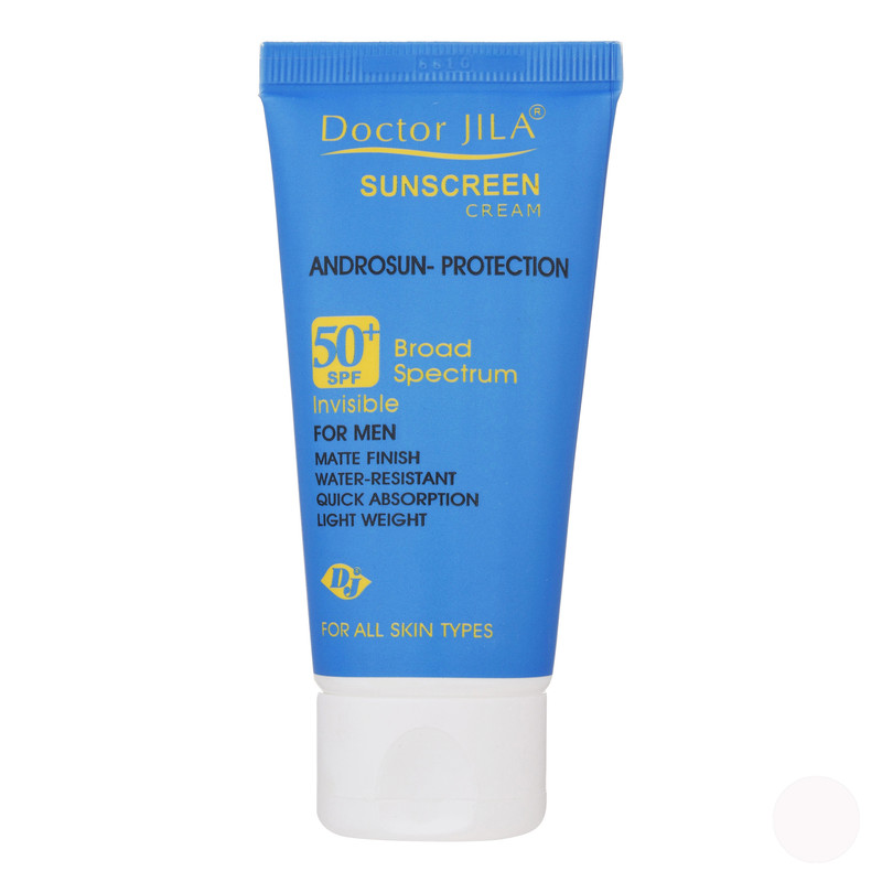 کرم ضد آفتاب بدون رنگ آقایان دکتر ژیلا SPF 50 مدل Androsun مناسب انواع پوست وزن 50 گرم کرم ضد آفتاب بدون رنگ آقایان دکتر ژیلا SPF 50 مدل Androsun مناسب انواع پوست وزن 50 گرم