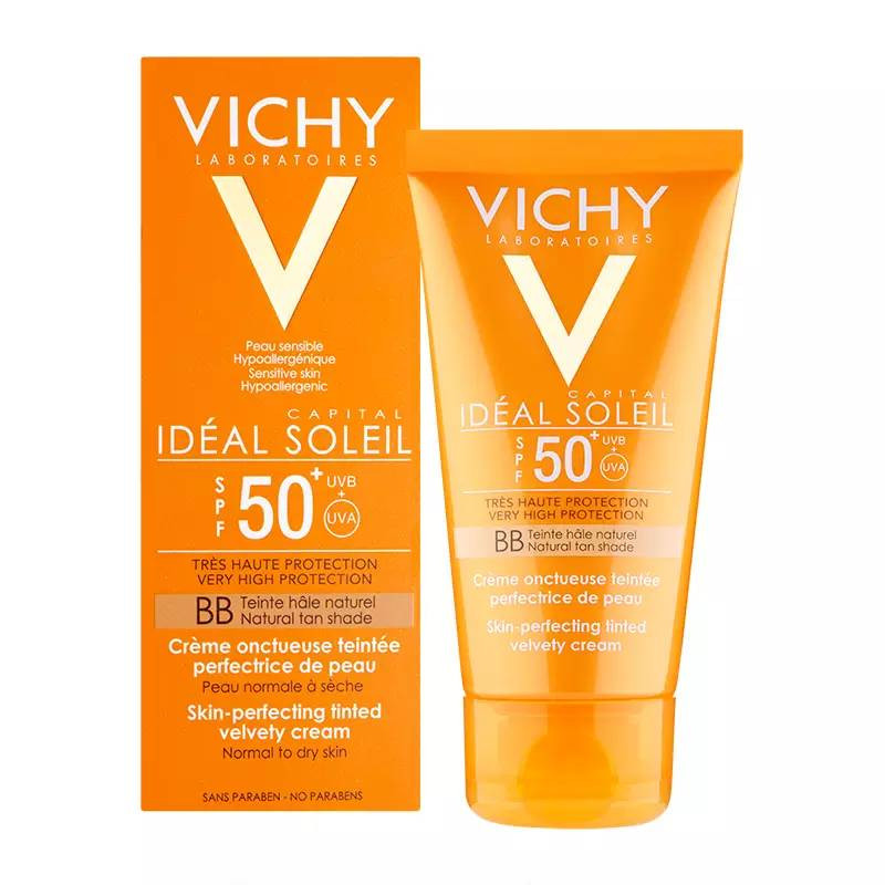 امولسیون ضدآفتاب رنگی ویشی سری Ideal soleil مدل Dry Touch حجم 50 میلی لیتر امولسیون ضدآفتاب رنگی ویشی سری Ideal soleil مدل Dry Touch حجم 50 میلی لیتر