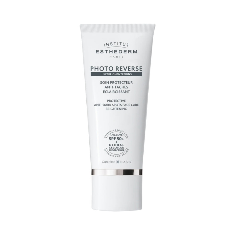 کرم ضد آفتاب بدون رنگ صورت و گردن استادرم SPF 50 مدل Photo Reverse محافظ UVA،UVB مناسب انواع پوست حجم 50 میلیلیتر کرم ضد آفتاب بدون رنگ صورت و گردن استادرم SPF 50 مدل Photo Reverse محافظ UVA،UVB مناسب انواع پوست حجم 50 میلیلیتر