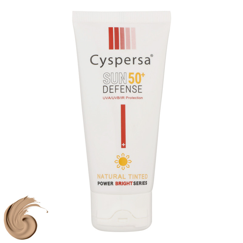 کرم ضدآفتاب رنگی سیسپرسا SPF50 مدل power bright NT مناسب انواع پوست، حجم 50 میلیلیتر کرم ضدآفتاب رنگی سیسپرسا SPF50 مدل power bright NT مناسب انواع پوست، حجم 50 میلیلیتر