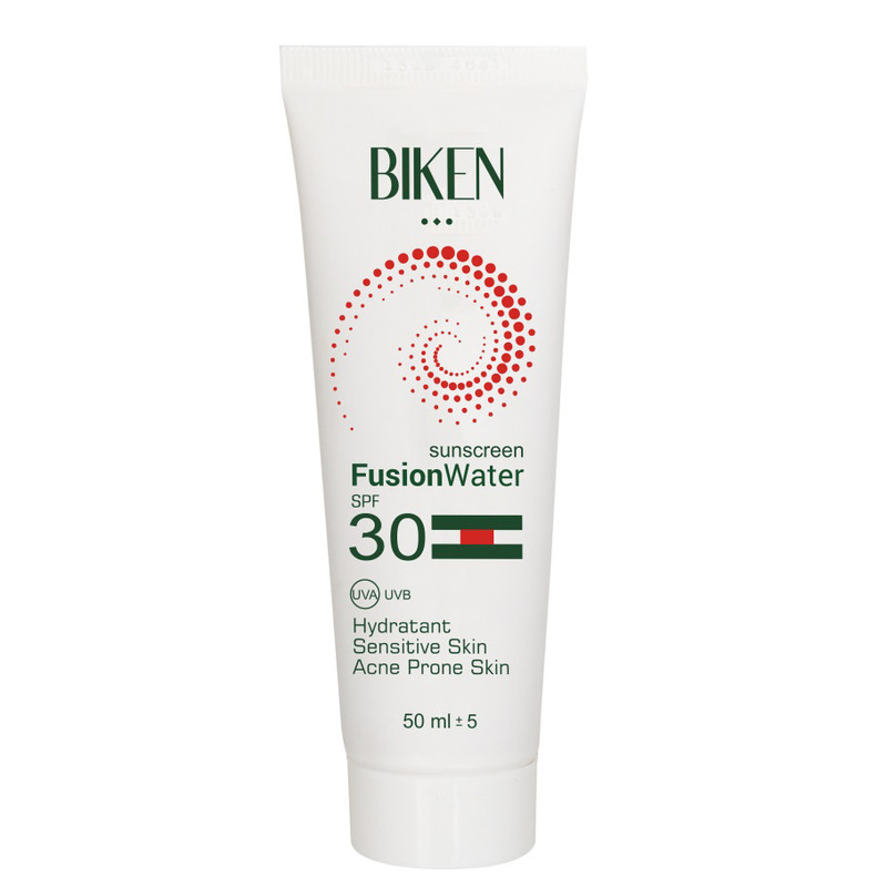 کرم ضد آفتاب بی رنگ بیکن مدل FusionWater SPF 30 مناسب پوست های چرب حجم 50 میلی لیتر کرم ضد آفتاب بی رنگ بیکن مدل FusionWater SPF 30 مناسب پوست های چرب حجم 50 میلی لیتر