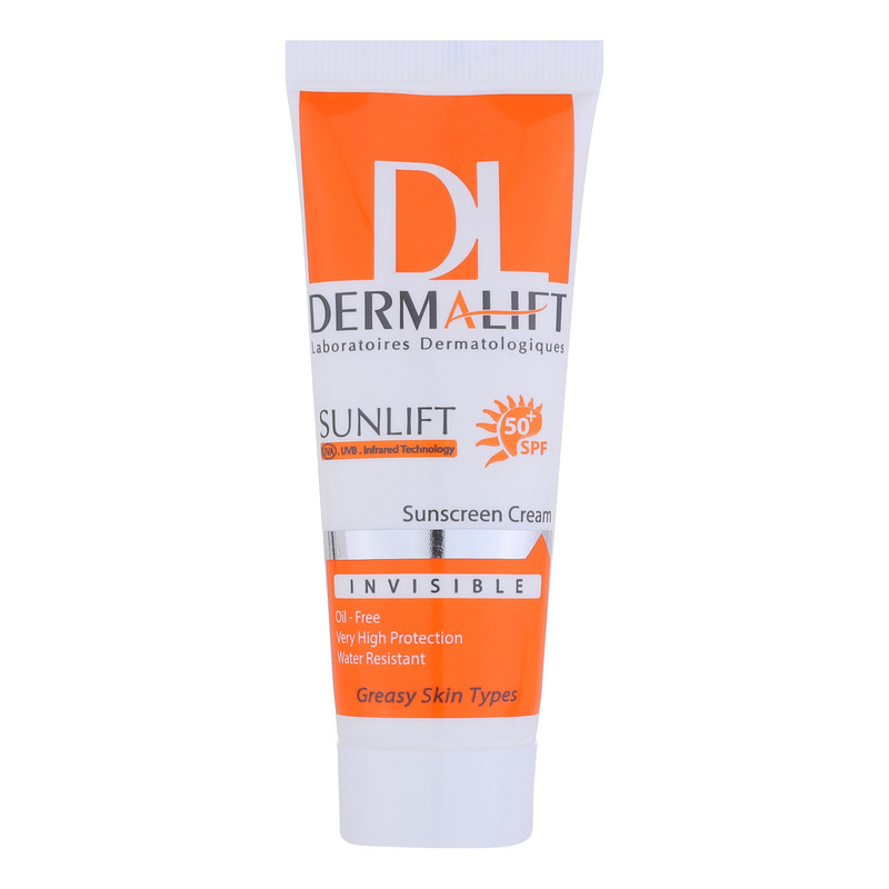 کرم ضدآفتاب بیرنگ درمالیفت مدل SPF50، مناسب پوستهای چرب، حجم 40 میلیلیتر کرم ضدآفتاب بیرنگ درمالیفت مدل SPF50، مناسب پوستهای چرب، حجم 40 میلیلیتر