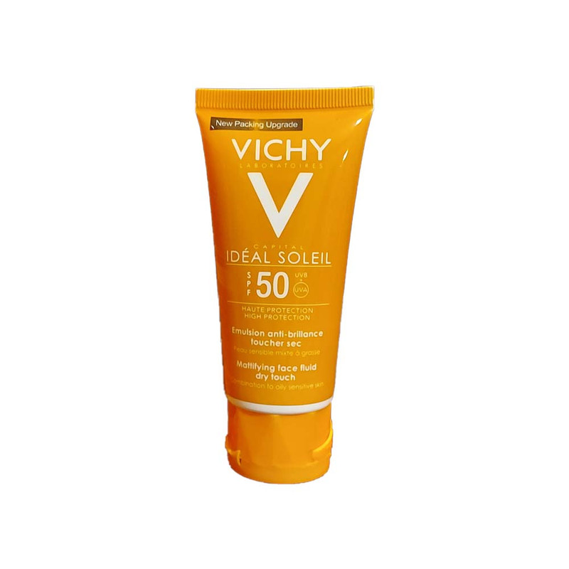 فلوئید ضد آفتاب بدون رنگ ویشی SPF 50 مدل FL مناسب پوستهای چرب حجم 60 میلیلیتر فلوئید ضد آفتاب بدون رنگ ویشی SPF 50 مدل FL مناسب پوستهای چرب حجم 60 میلیلیتر