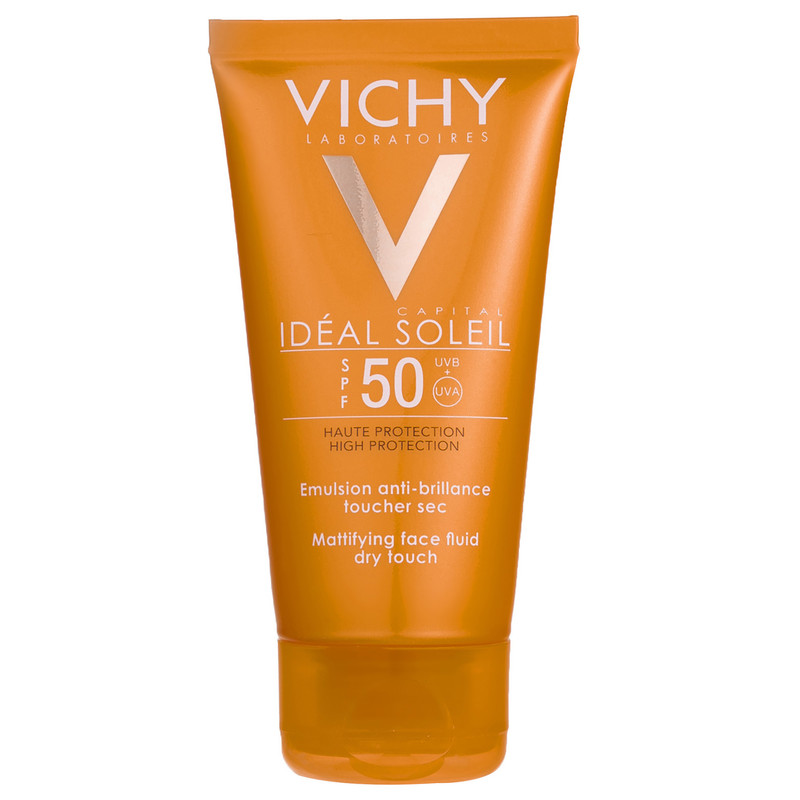 فلوئید ضد آفتاب ویشی سری Ideal Soleil مدل Dry Touch حجم 50 میلی لیتر فلوئید ضد آفتاب ویشی سری Ideal Soleil مدل Dry Touch حجم 50 میلی لیتر