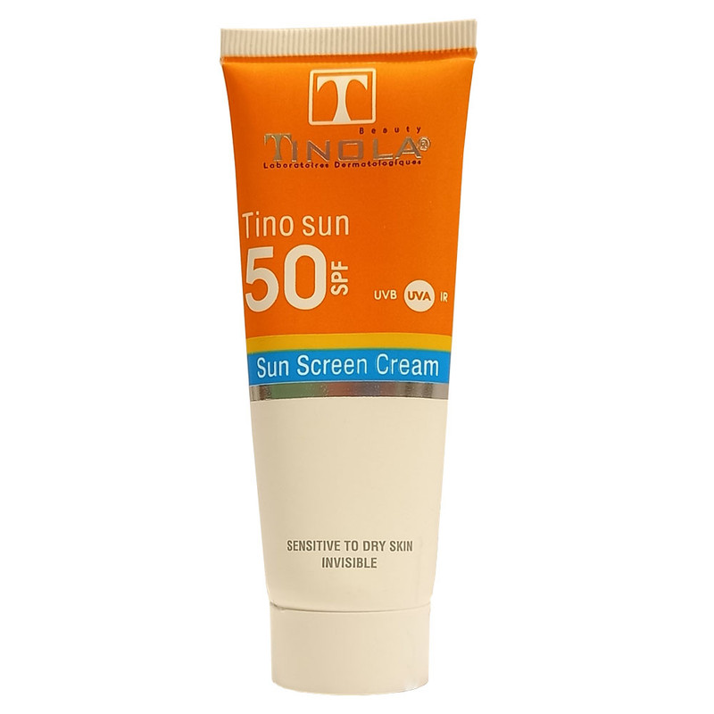 کرم ضد آفتاب بدون رنگ تینولا بیوتی SPF 50 مدل sensitive مناسب پوستهای خشک و حساس حجم 40 میلیلیتر کرم ضد آفتاب بدون رنگ تینولا بیوتی SPF 50 مدل sensitive مناسب پوستهای خشک و حساس حجم 40 میلیلیتر