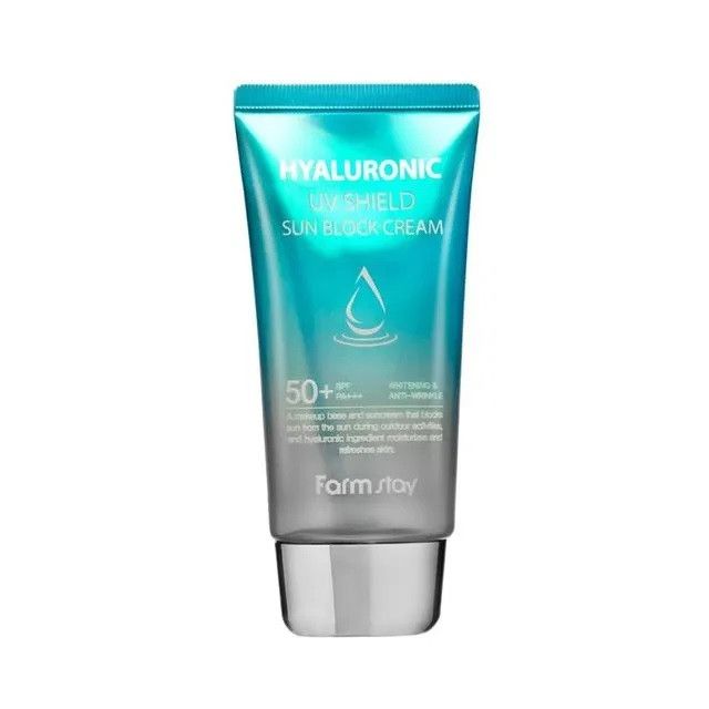 کرم ضد آفتاب بدون رنگ فارم استی SPF 50 مدل HYLARUNIC UV SHEILD مناسب انواع پوست حجم 70 میلیلیتر کرم ضد آفتاب بدون رنگ فارم استی SPF 50 مدل HYLARUNIC UV SHEILD مناسب انواع پوست حجم 70 میلیلیتر
