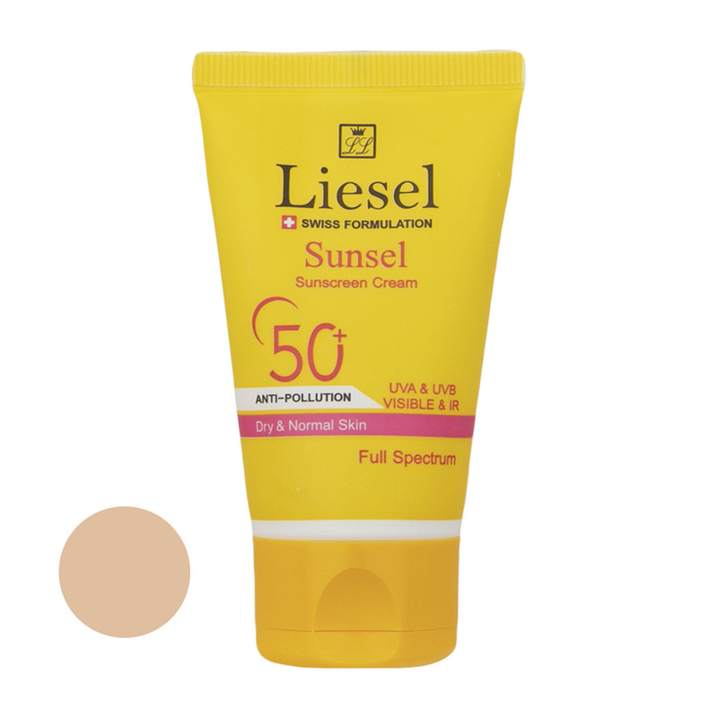 کرم ضد آفتاب بدون رنگ لایسل SPF50 مدل 421 Sunsel مناسب پوست های خشک و نرمال حجم 40 میلی لیتر کرم ضد آفتاب بدون رنگ لایسل SPF50 مدل 421 Sunsel مناسب پوست های خشک و نرمال حجم 40 میلی لیتر