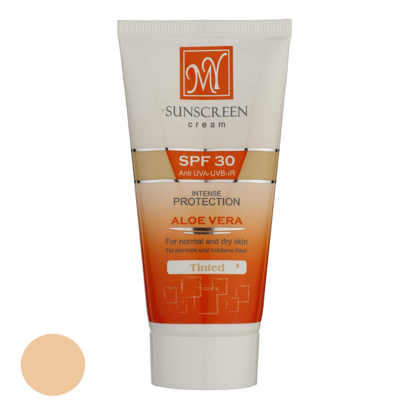 کرم ضدآفتاب رنگی مای مدل SPF30، مناسب پوستهای خشک و معمولی، حجم 50 میلیلیتر کرم ضدآفتاب رنگی مای مدل SPF30، مناسب پوستهای خشک و معمولی، حجم 50 میلیلیتر