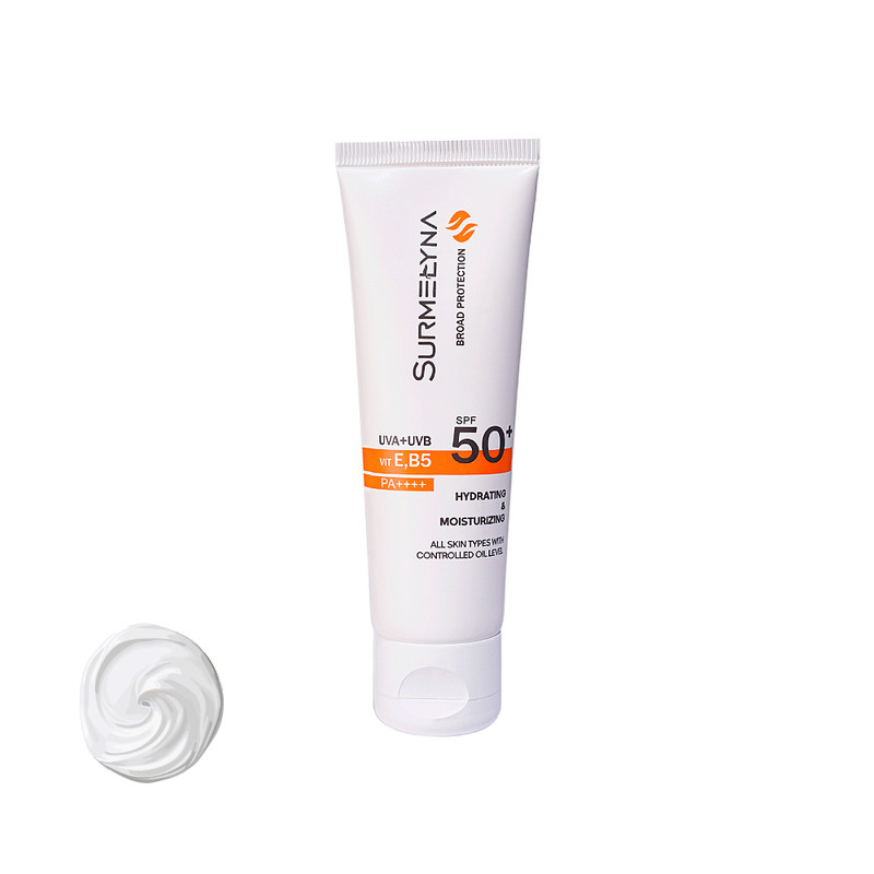 کرم ضد آفتاب بیرنگ سورملینا، SPF 50، مدل 00 UVA UVB، مناسب انواع پوست با حجم 50 میلیلیتر، ضد حساسیت، فاقد پارابن و سیلیکون، محافظتکننده در برابر اشعههای UVA و UVB، بدون تست حیوانی، PA++++، ضد پیری، ضد جوش، با ماندگاری 2 ساعته کرم ضد آفتاب بیرنگ سورملینا، SPF 50، مدل 00 UVA UVB، مناسب انواع پوست با حجم 50 میلیلیتر، ضد حساسیت، فاقد پارابن و سیلیکون، محافظتکننده در برابر اشعههای UVA و UVB، بدون تست حیوانی، PA++++، ضد پیری، ضد جوش، با ماندگاری 2 ساعته