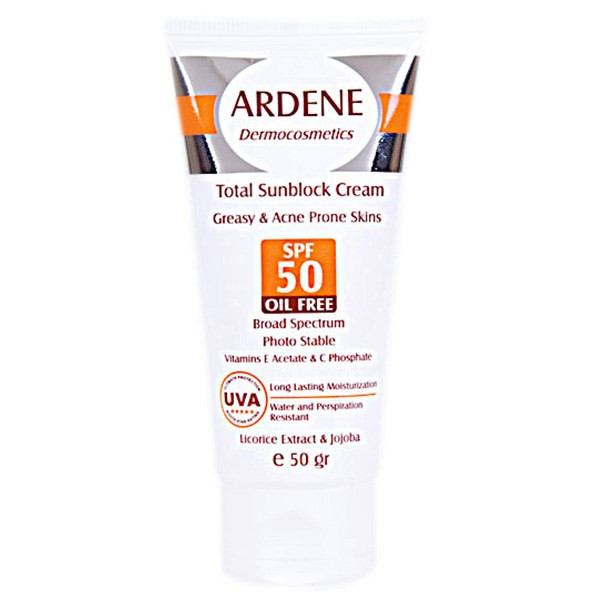کرم ضد آفتاب آردن SPF50 کرم ضد آفتاب آردن SPF50