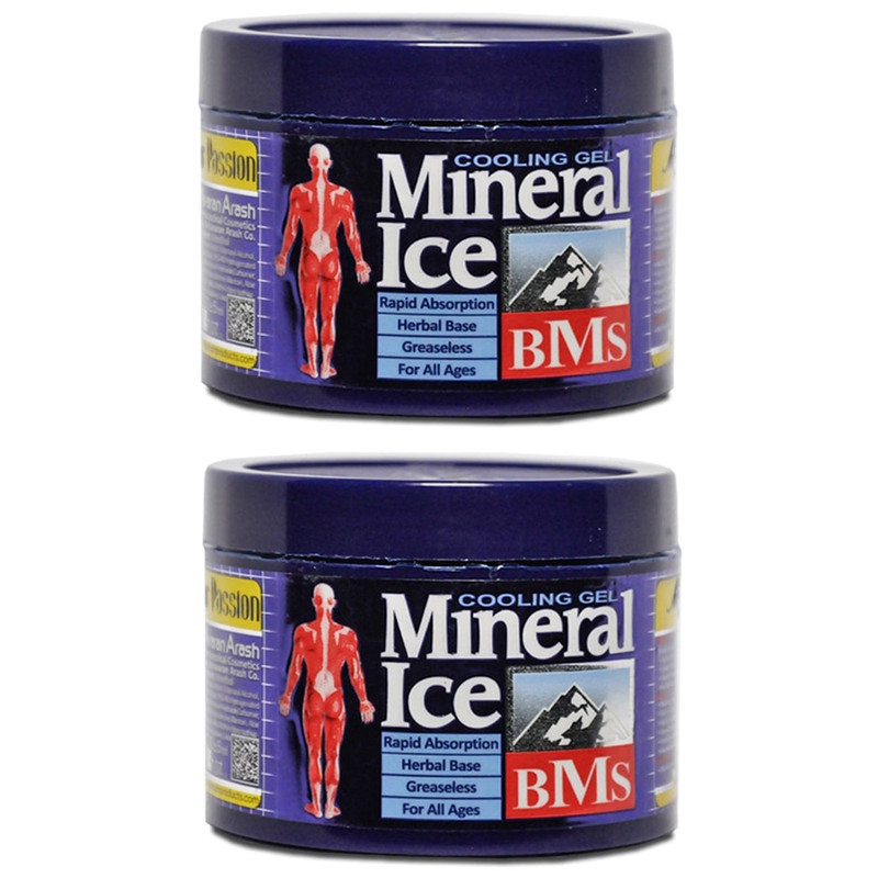 ژل خنک کننده بدن مینرال بی ام اس مدل ICE حجم 200 میلی لیتر مجموعه 2 عددی ژل خنک کننده بدن مینرال بی ام اس مدل ICE حجم 200 میلی لیتر مجموعه 2 عددی