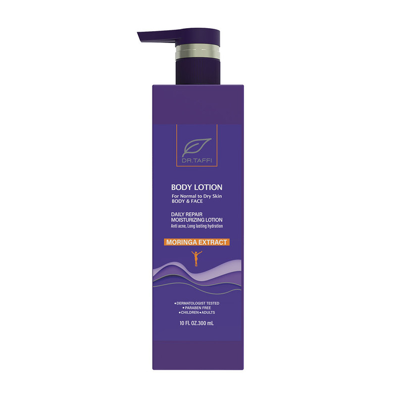 لوسیون بدن دکتر تافی مدل مورینگا حجم 300 میلی لیتر لوسیون بدن دکتر تافی مدل مورینگا حجم 300 میلی لیتر