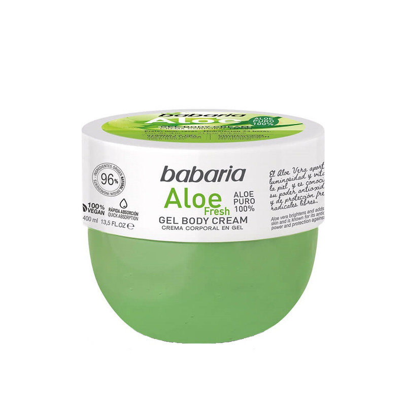 کرم ژل بدن باباریا مدل ALOE FRESH حجم 400 میلی لیتر کرم ژل بدن باباریا مدل ALOE FRESH حجم 400 میلی لیتر