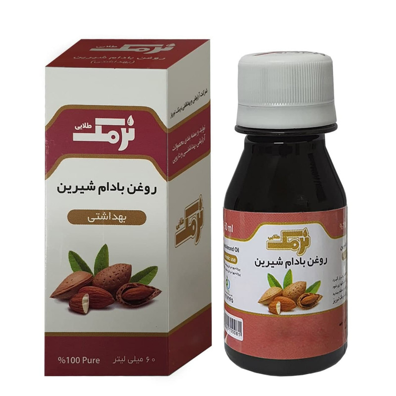 روغن بادام شیرین نرمک طلایی مدل NT.111 حجم 60 میلی لیتر روغن بادام شیرین نرمک طلایی مدل NT.111 حجم 60 میلی لیتر