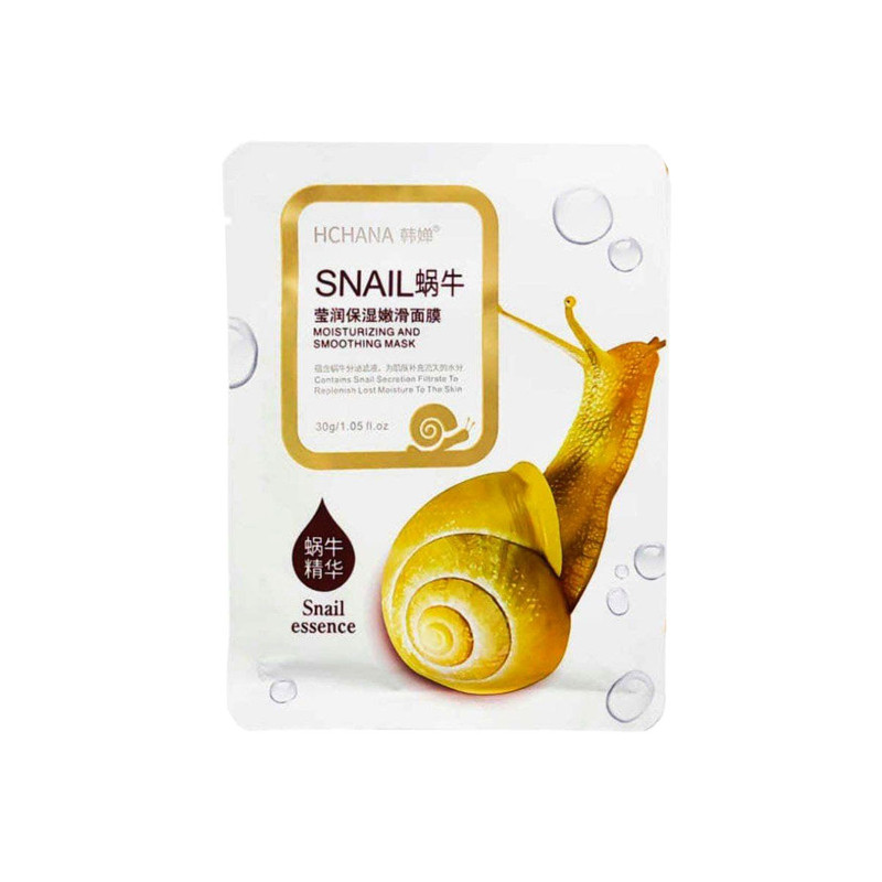 ماسک صورت هاچانا مدل snail وزن 30 گرم ماسک صورت هاچانا مدل snail وزن 30 گرم
