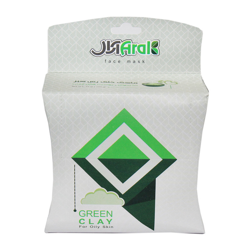 ماسک صورت آرال مدل Green clay وزن 250 گرم ماسک صورت آرال مدل Green clay وزن 250 گرم