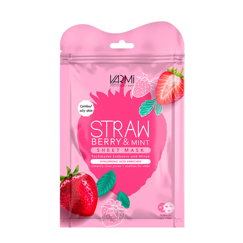 ماسک صورت وارمی مدل توت فرنگی و نعناع حجم 45 میلی لیتر بسته 2 عددی ماسک صورت وارمی مدل توت فرنگی و نعناع حجم 45 میلی لیتر بسته 2 عددی