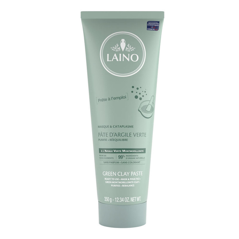ماسک صورت لینو مدل GREEN CLAY وزن ۳۵۰ گرم ماسک صورت لینو مدل GREEN CLAY وزن ۳۵۰ گرم