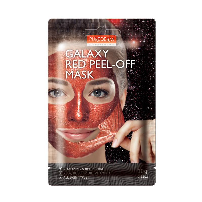 ماسک صورت پیوردرم سری Galaxy مدل Red وزن 10 گرم ماسک صورت پیوردرم سری Galaxy مدل Red وزن 10 گرم