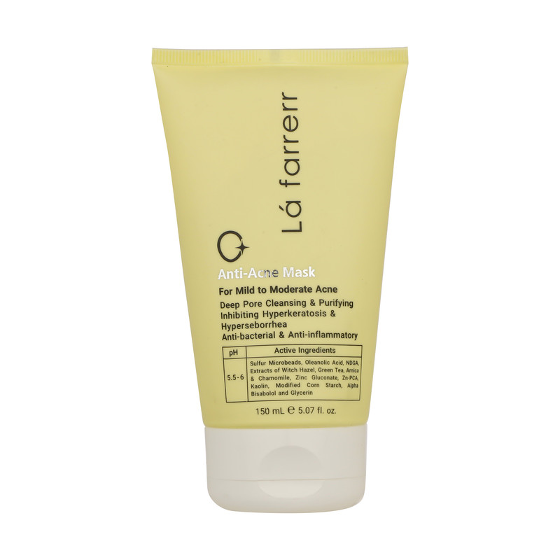 ماسک صورت لافارر مدل ضد آکنه مناسب پوست های مستعد آکنه حجم 150 میلی لیتر ماسک صورت لافارر مدل ضد آکنه مناسب پوست های مستعد آکنه حجم 150 میلی لیتر