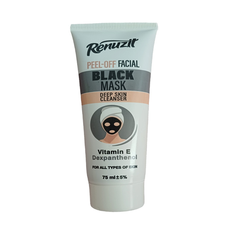 ماسک صورت رینوزیت مدل BLACK حجم 75 میلی لیتر ماسک صورت رینوزیت مدل BLACK حجم 75 میلی لیتر