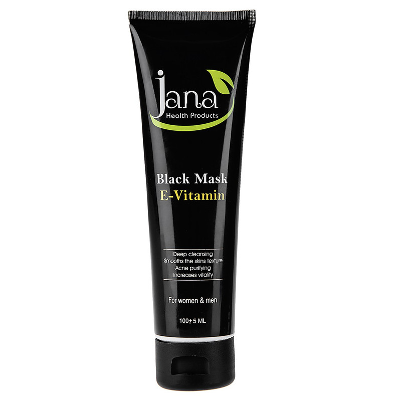 ماسک صورت جانا مدل Black حجم 100 میلی لیتر ماسک صورت جانا مدل Black حجم 100 میلی لیتر