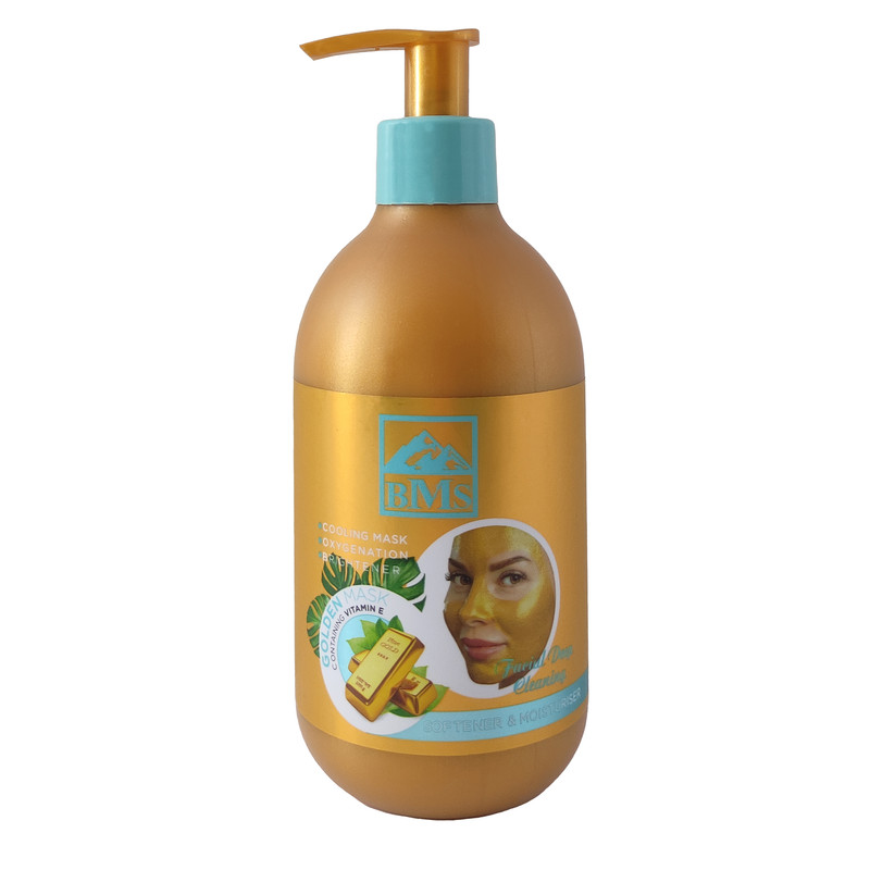 ماسک صورت بی ام اس مدل GOLDEN حجم 300 میلی لیتر ماسک صورت بی ام اس مدل GOLDEN حجم 300 میلی لیتر