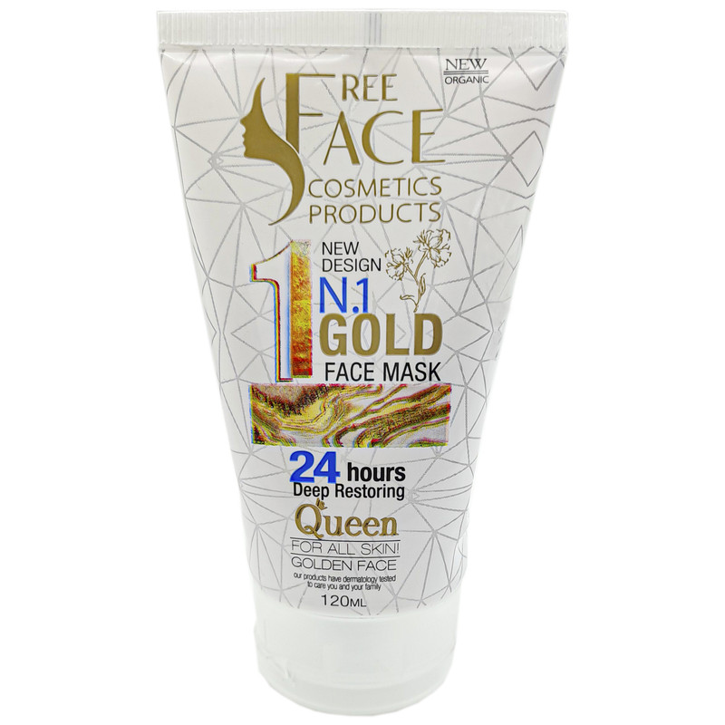 ماسک صورت فری فیس مدل GOLD حجم 120 میلی لیتر ماسک صورت فری فیس مدل GOLD حجم 120 میلی لیتر