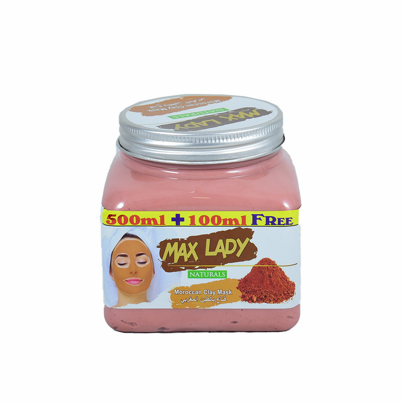 ماسک صورت مکس لیدی مدل خاک رس حجم 600 میلی لیتر ماسک صورت مکس لیدی مدل خاک رس حجم 600 میلی لیتر