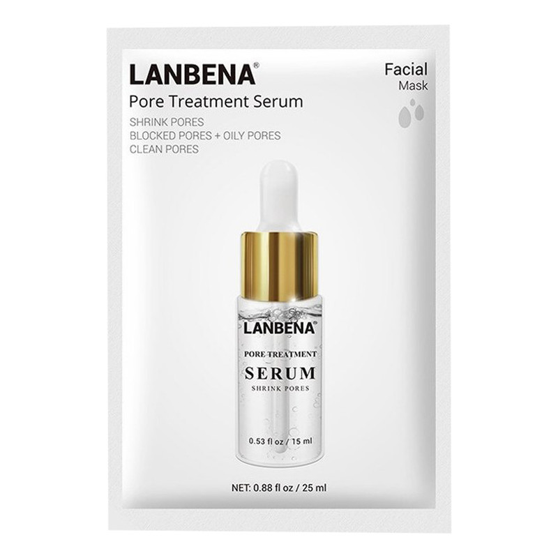 ماسک صورت لنبنا مدل PORE TREA TMENT SERUM حجم 25 میلی لیتر ماسک صورت لنبنا مدل PORE TREA TMENT SERUM حجم 25 میلی لیتر