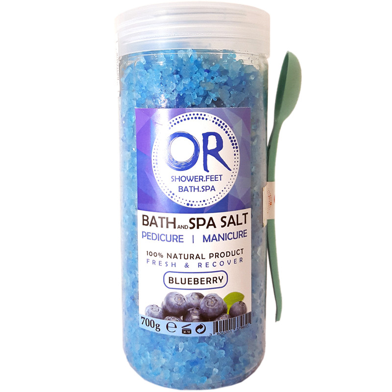 نمک حمام اور مدل Blueberry وزن 800 گرم نمک حمام اور مدل Blueberry وزن 800 گرم