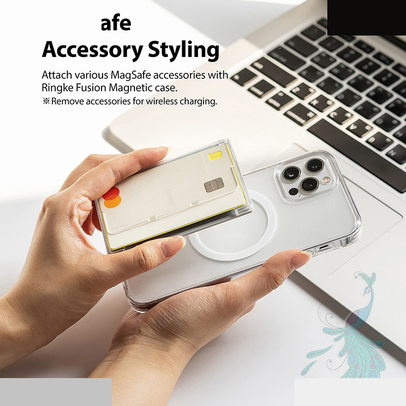 کاور گوشی موبایل اپل iPhone 12 Pro Max پیکوک مدل Clear Magsafe