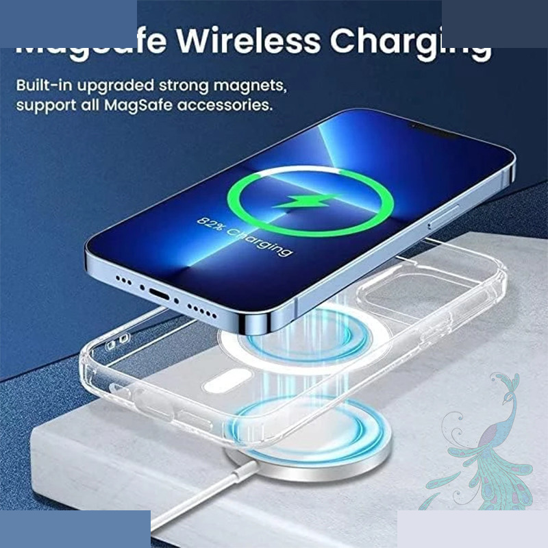 کاور گوشی موبایل اپل iPhone 11 Pro Max پیکوک مدل Clear Magsafe