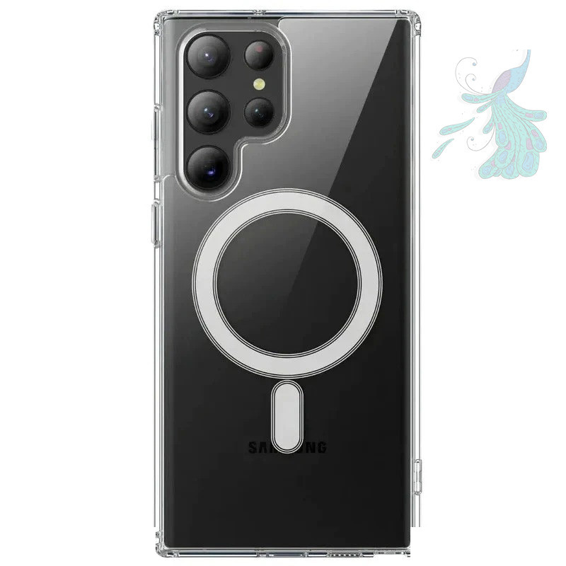 کاور گوشی موبایل سامسونگ Galaxy S23 Ultra پیکوک مدل Clear Magsafe