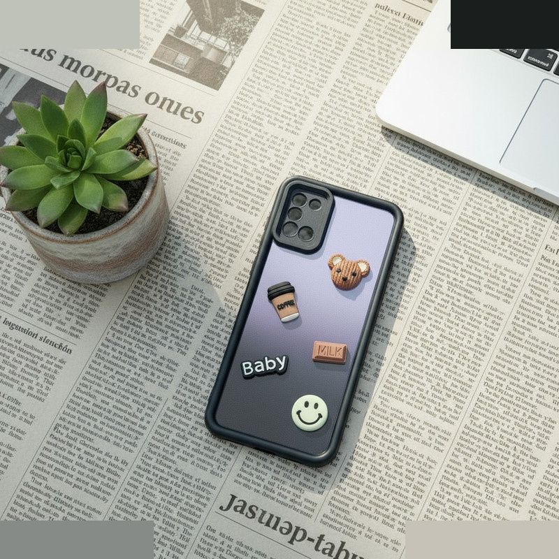 کاور قاب میلیونی مدل BABY مناسب برای گوشی موبایل سامسونگ GALAXY A23