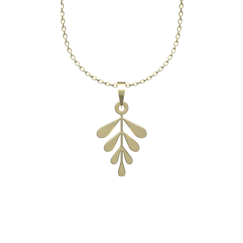 گردنبند طلا 18 عیار زنانه مدوپد مدل هندسی کد II2-1-1218 گردنبند طلا 18 عیار زنانه مدوپد مدل هندسی کد II2-1-1218