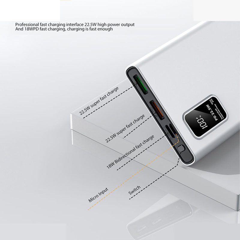 پاوربانک پرووان مدل PPB5108PD ظرفیت 10000 میلی آمپرساعت پاوربانک پرووان مدل PPB5108PD ظرفیت 10000 میلی آمپرساعت