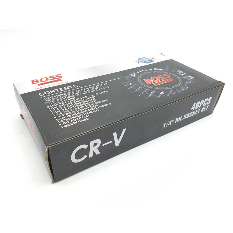آچار بکس باس مدل CR-V مجموعه 46 عددی