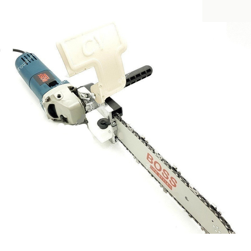 تبدیل مینی فرز به اره زنجیری باس مدل 001 تبدیل مینی فرز به اره زنجیری باس مدل 001