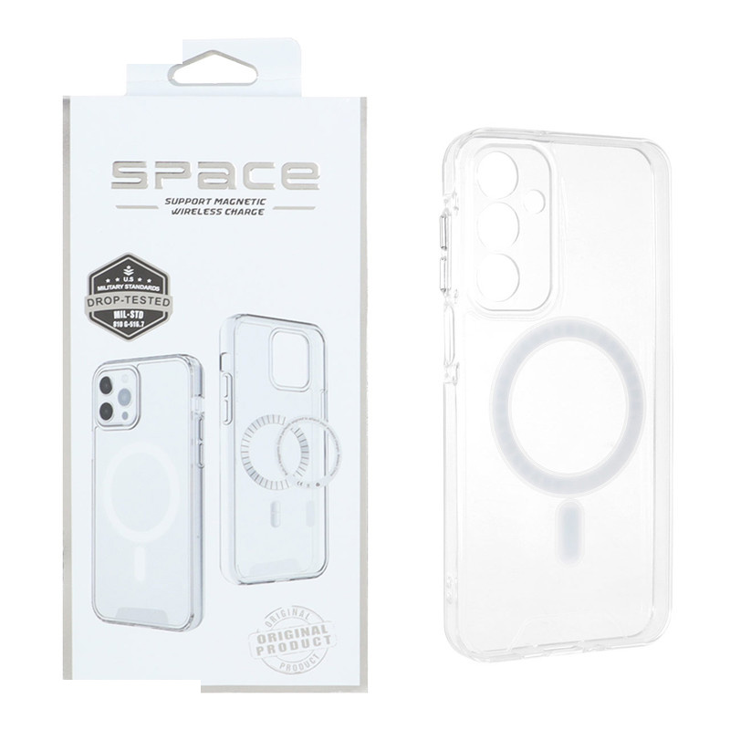 کاور اسپیس مدل Magsafe مناسب برای گوشی موبایل سامسونگ Galaxy A16 4G / A16 5G کاور اسپیس مدل Magsafe مناسب برای گوشی موبایل سامسونگ Galaxy A16 4G / A16 5G