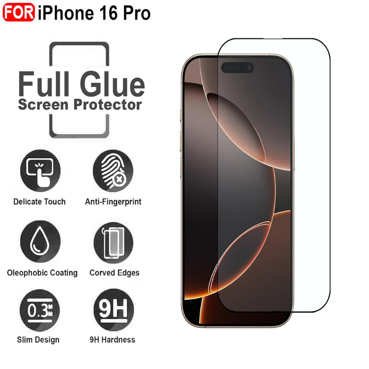 محافظ صفحه نمایش گوشی کینگ پاور مدل AntiStatic Plus مناسب اپل iPhone 16 Pro محافظ صفحه نمایش گوشی کینگ پاور مدل AntiStatic Plus مناسب اپل iPhone 16 Pro