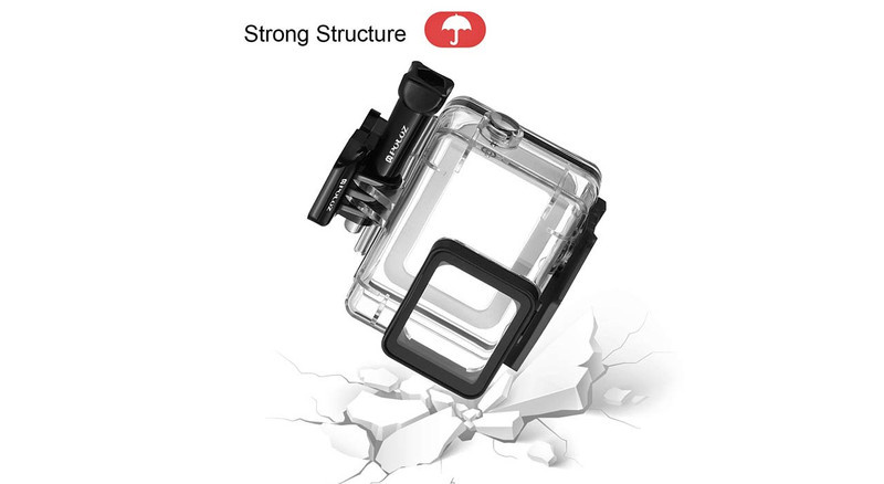 کاور ضد آب پلوز مدل Waterproof Housing مناسب برای دوربین ورزشی گوپرو هیرو 5/6 کاور ضد آب پلوز مدل Waterproof Housing مناسب برای دوربین ورزشی گوپرو هیرو 5/6