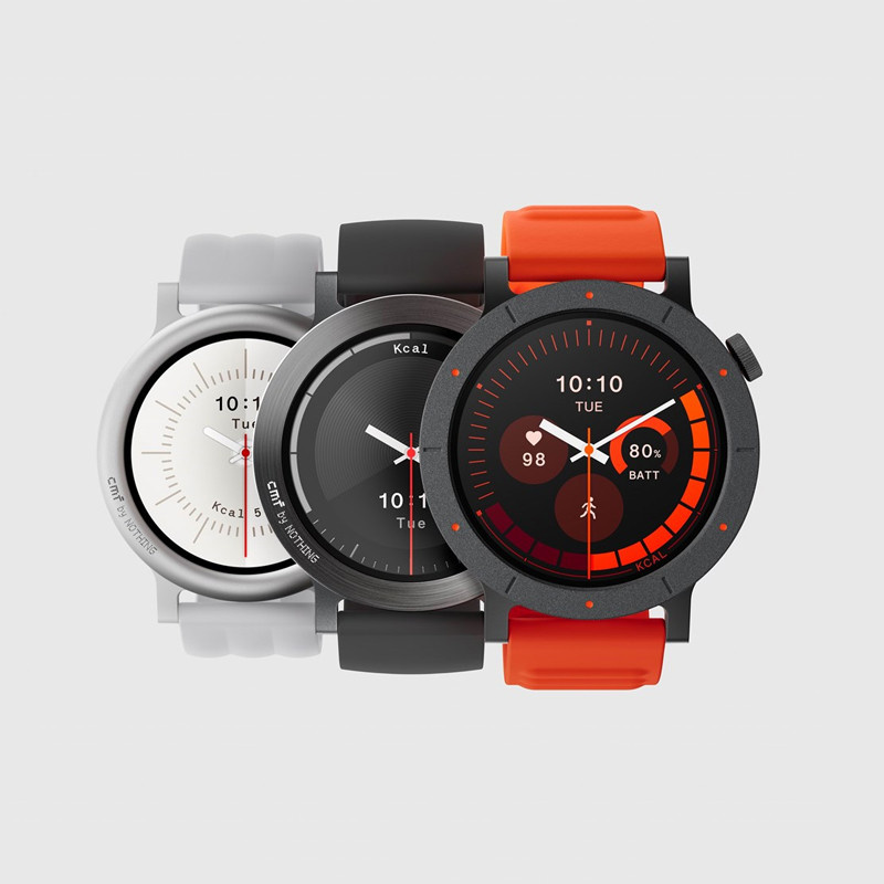 ساعت هوشمند ناتینگ مدل CMF Watch Pro 3 با بند سیلیکونی