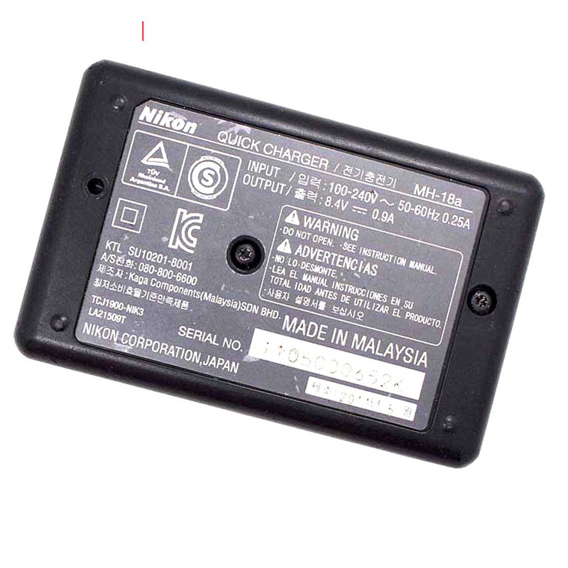 شارژر باتری دوربین نیکون مدل MH-18a شارژر باتری دوربین نیکون مدل MH-18a