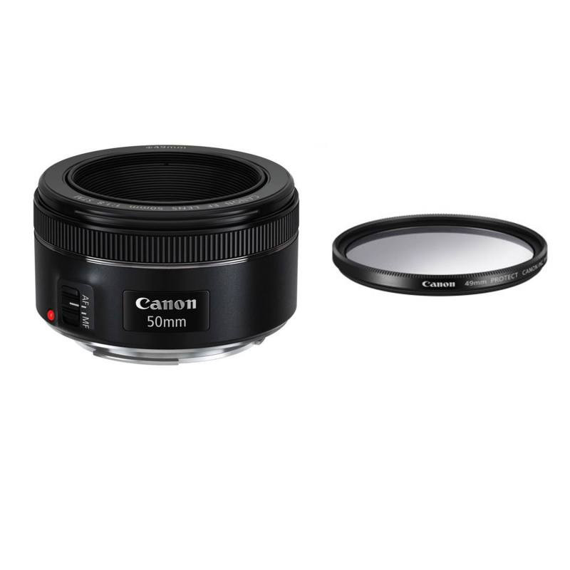 لنز کانن مدل EF 50mm f/1.8 STM به همراه لوازم جانبی لنز کانن مدل EF 50mm f/1.8 STM به همراه لوازم جانبی